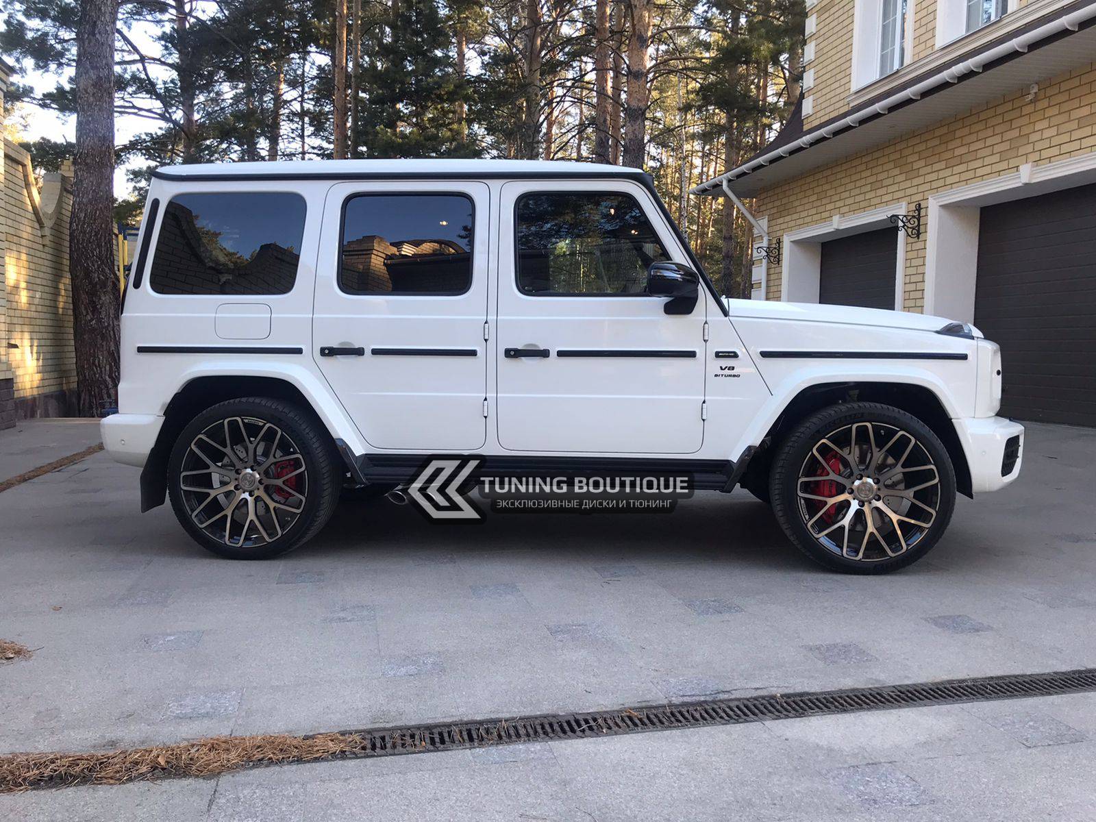 Mercedes G-Class W464 на 22" кованых дисках нашего производства	 фото 2